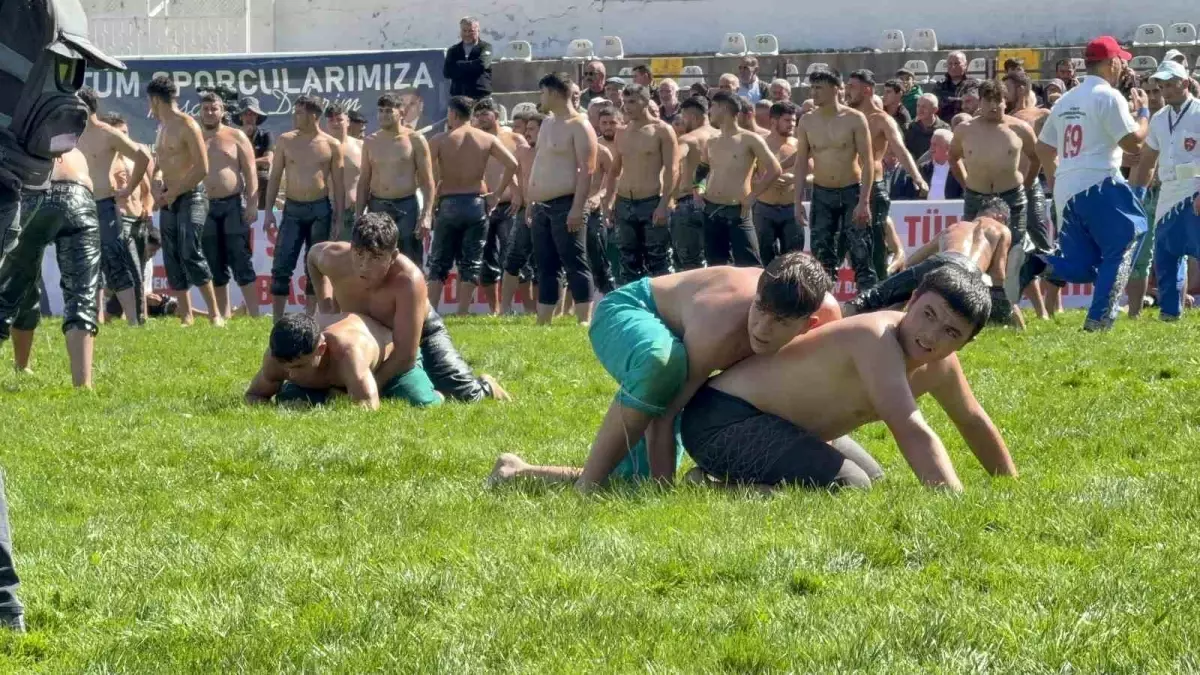 1. Ali Yücel Yağlı Pehlivan Güreşleri Tokat’ta Coşkuyla Gerçekleşti