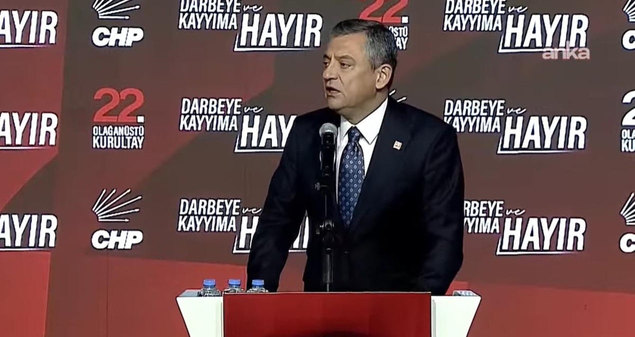 chp kurultayi basladi ozgur ozel konusuyor OyqgW2OG