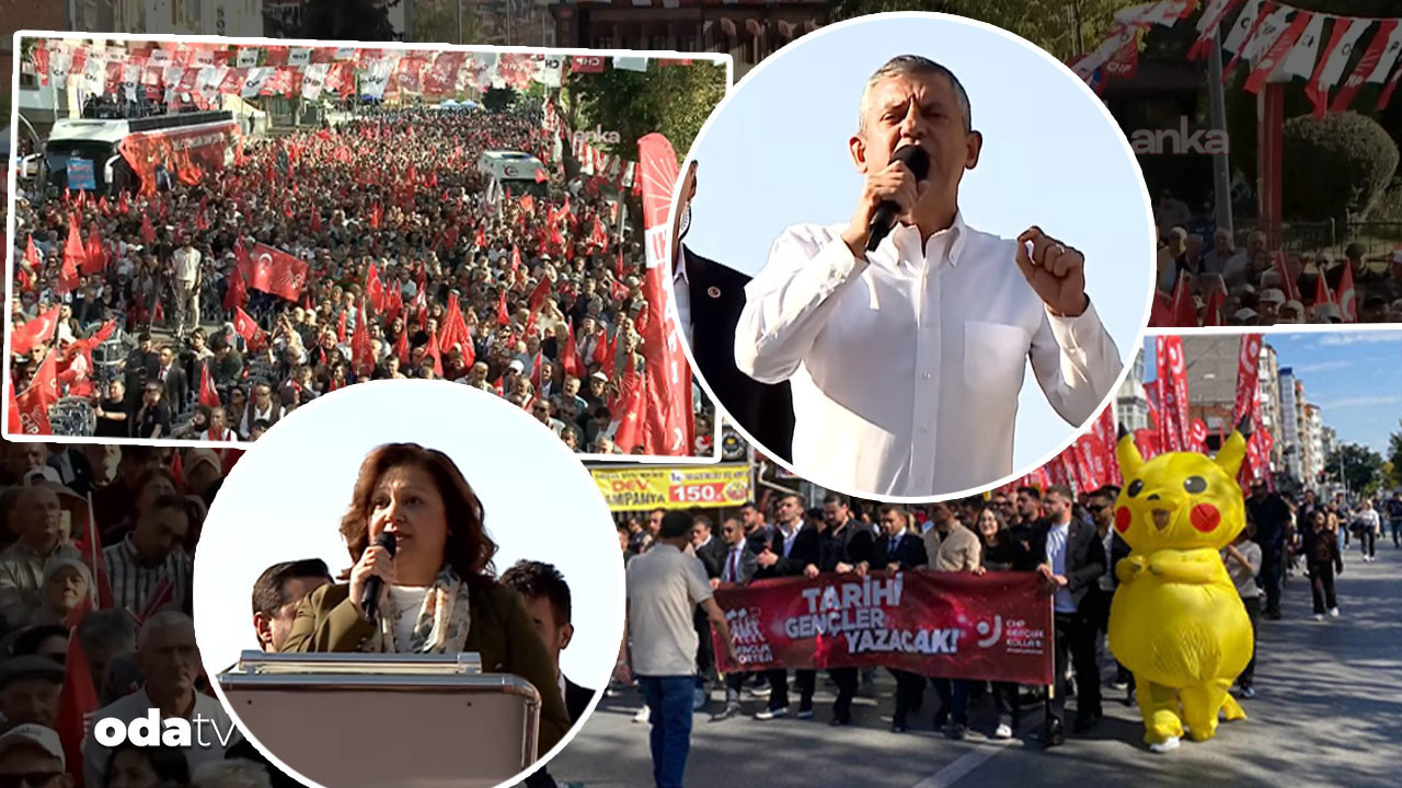 CHP lideri Özgür Özel Afyonkarahisar’da: ‘Onlar 80 etkinliğe 33, biz 426 etkinliğe 30 milyon vermişiz’