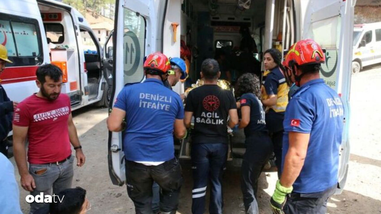 Madendeki göçükte 2 işçi kurtarıldı
