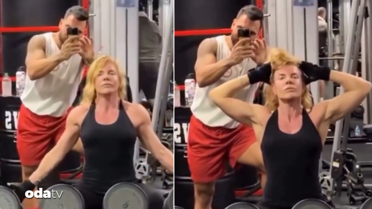 Mazhar Alanson’un eşinden gövde gösterisi