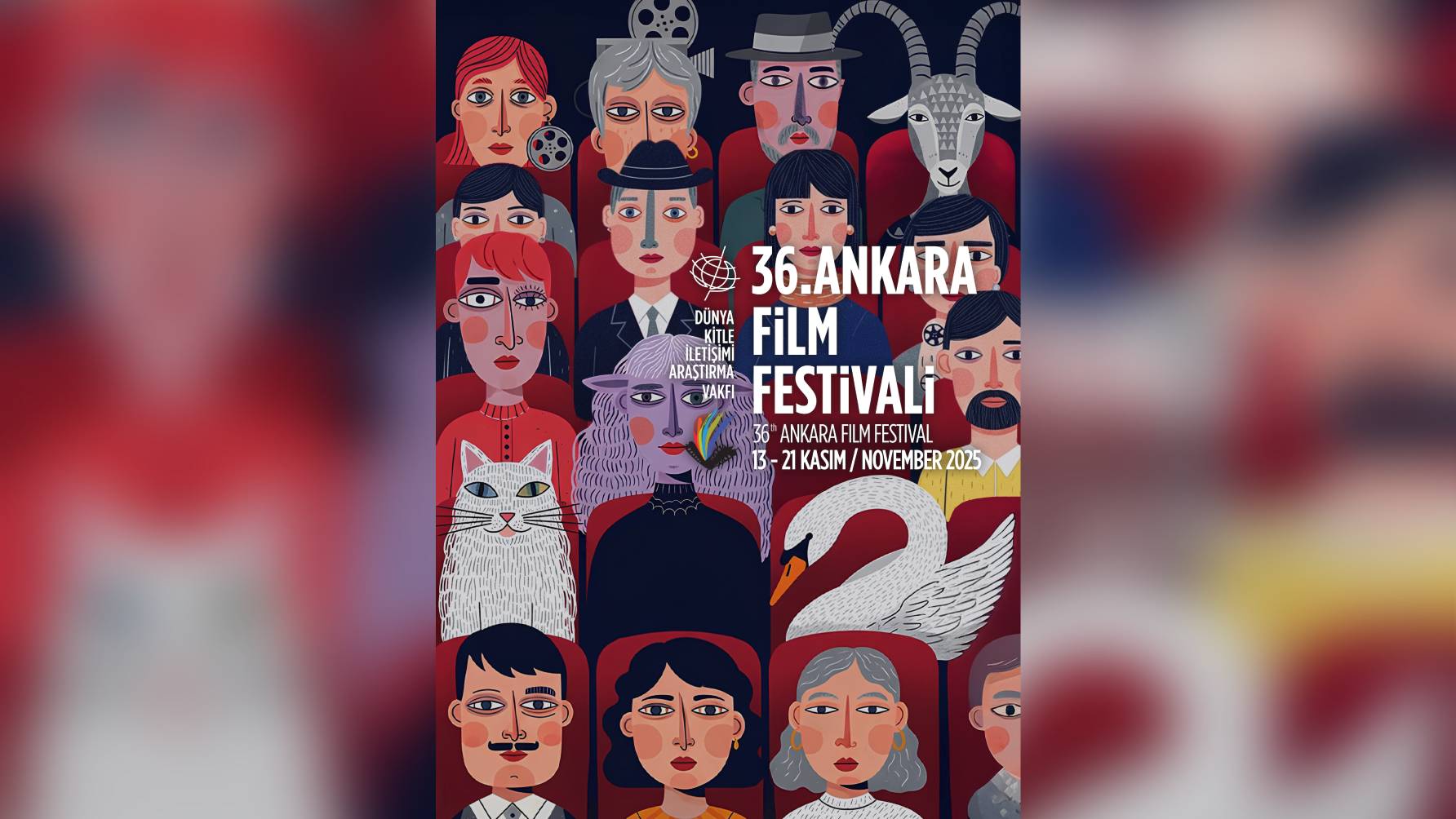 Ankara Film Festivali’nin 2025 afişi belli oldu