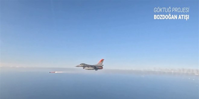 BOZDOĞAN ve GÖKDOĞAN füzeleri test atışlarını başarıyla tamamladı