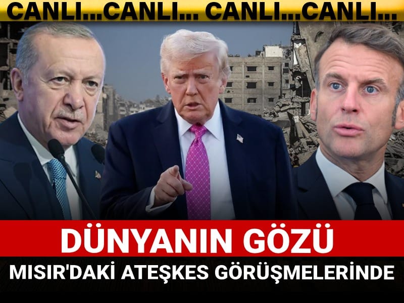 Dünya liderleri Mısır’da: Gözler Gazze için kritik zirvede