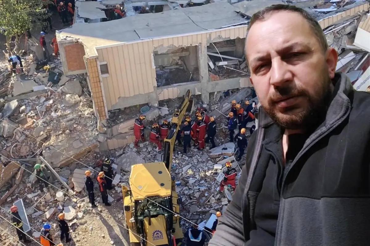 Gebze’de çöken 7 katlı bina bir gece önce yerinden kaymış