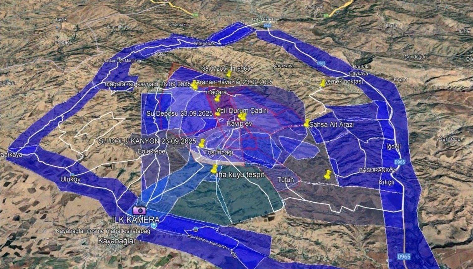 Siirt’te kayıp şahıs havadan ve karadan destekle aranıyor