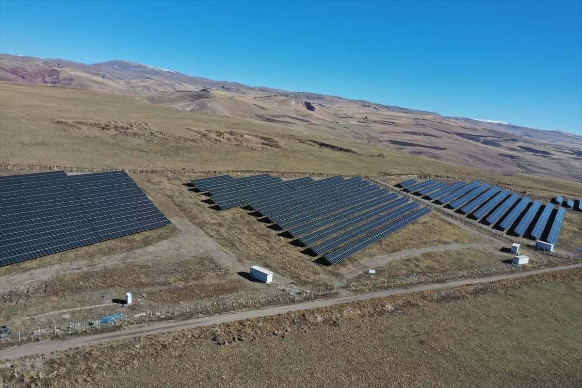 Ağrı’da 8 Güneş Enerjisi Santrali Kuruldu