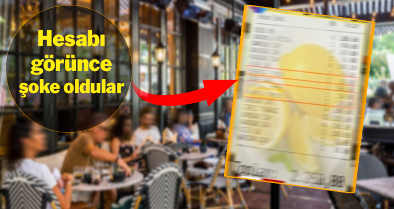 Artık çaya limon istemek de paralı! Hesabı görünce şoke oldular!