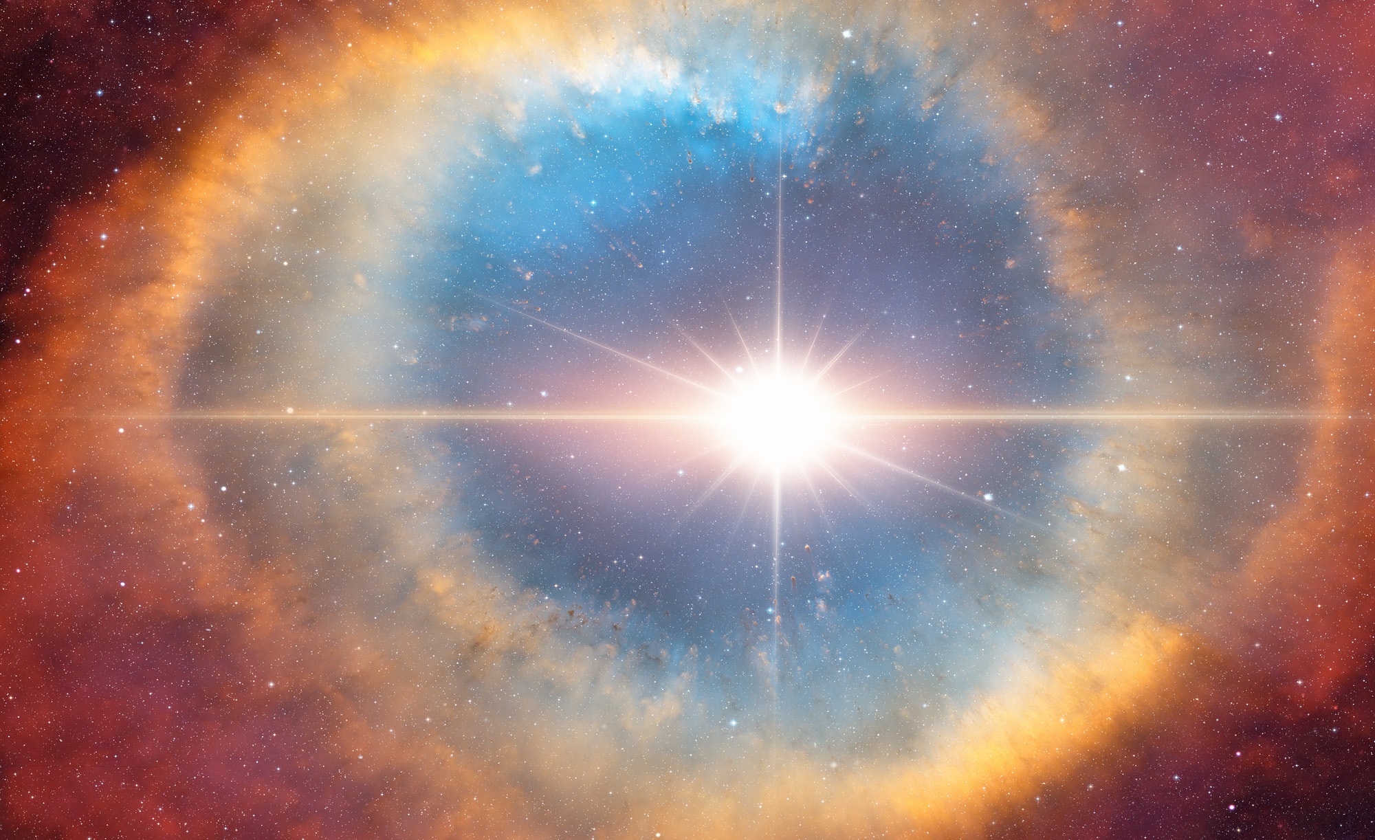 Bir yıldız patladıktan sadece 26 saat sonra böyle görünüyor