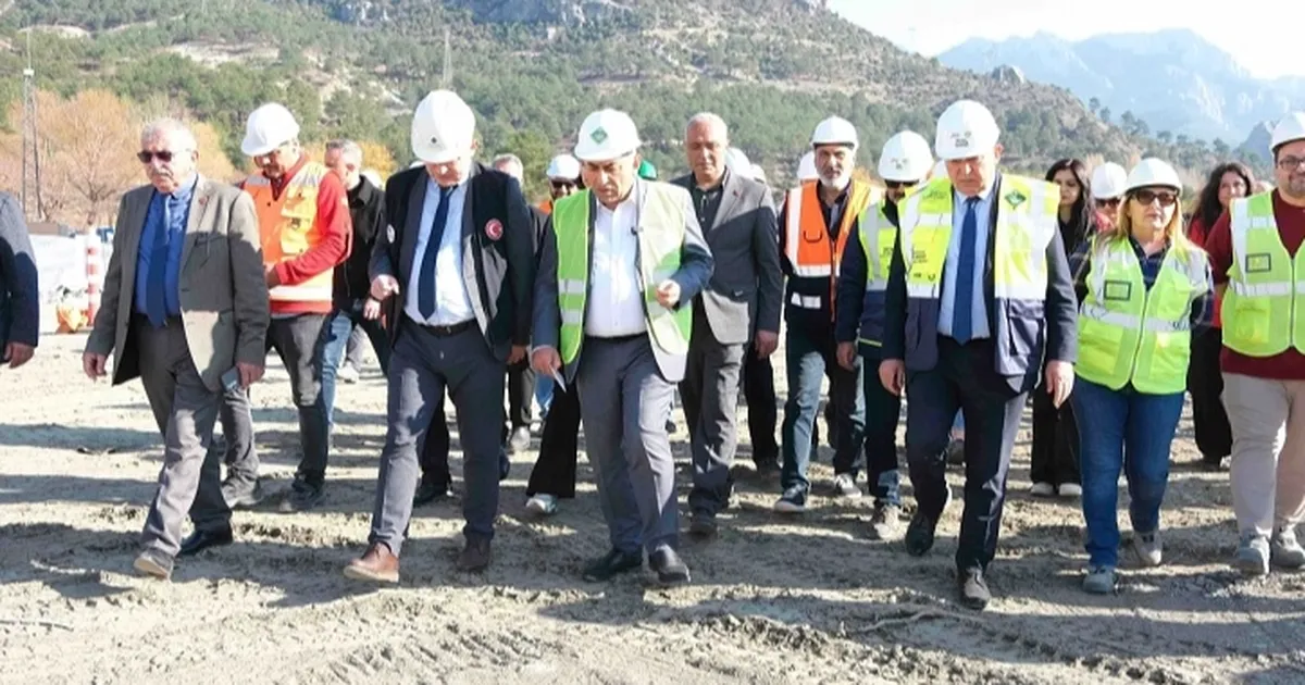 Güngör Geçer’den Adana Pozantı Atık Su Arıtma Tesisi’ne inceleme