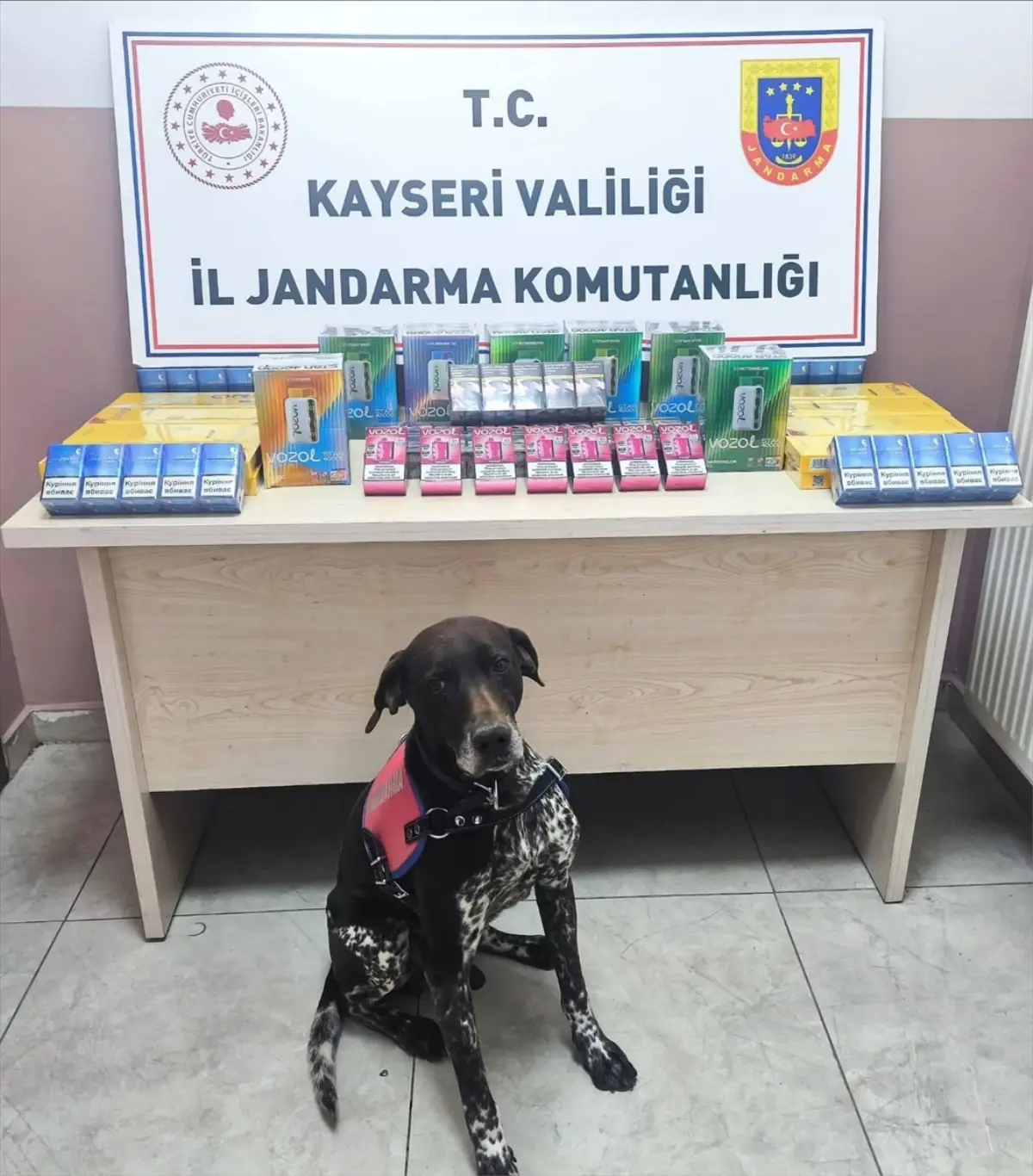 Kayseri’de Kaçakçılık Operasyonu