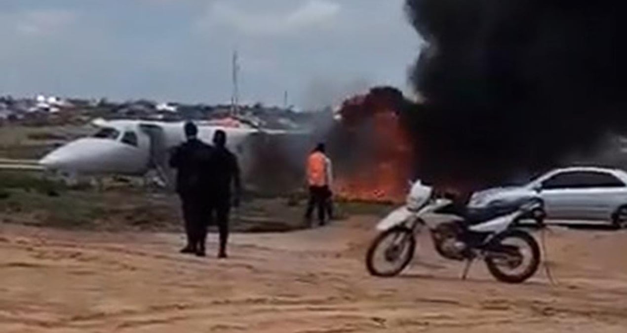 Kongo’da Maden Bakanı’nı taşıyan uçak pistten çıktı