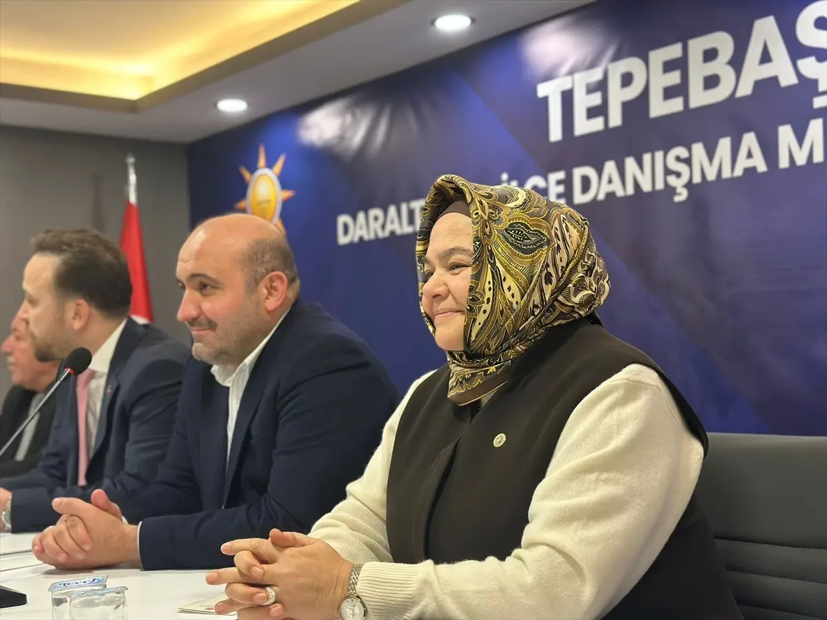 AK Parti Eskişehir Milletvekili Gürcan, Daraltılmış İlçe Danışma Meclisi toplantılarına katıldı
