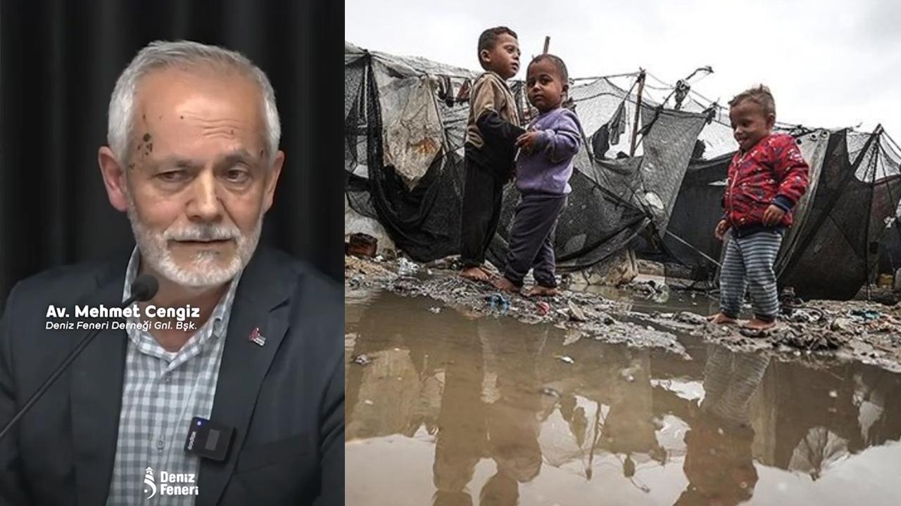 Deniz Feneri’nden vicdanlara kış uyarısı: Gazze’deki çocuklar nasıl dayanacak?