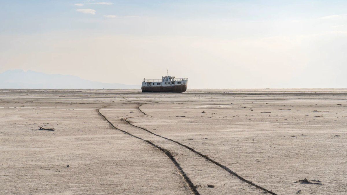 İran’ın yaşadığı kuraklık uzaydan bile görülebiliyor