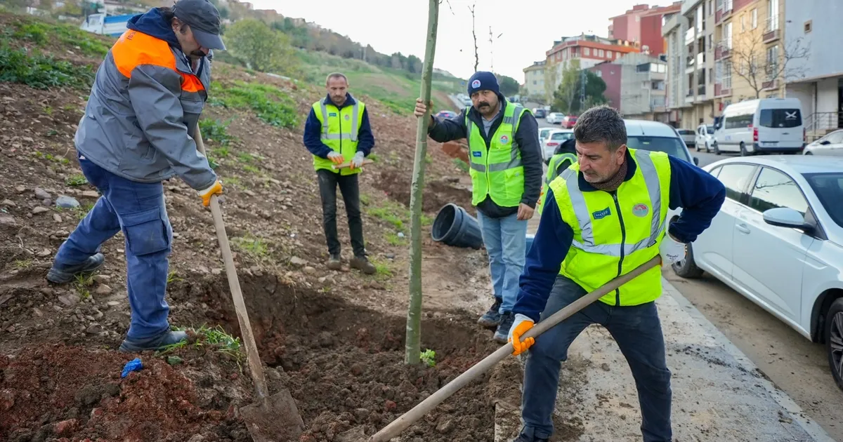 İstanbul Maltepe’de Zümrütevler’in parkları geri dönüşümle yenileniyor