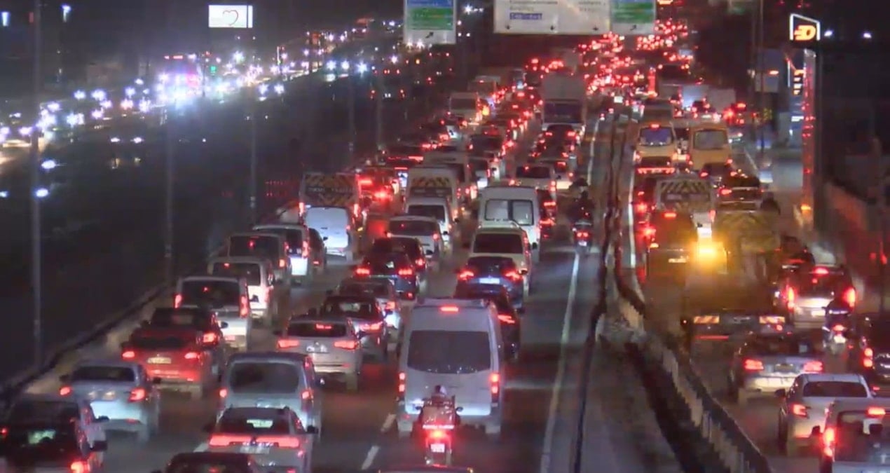 Megakentte trafik yoğunluğu yüzde 80’i aştı