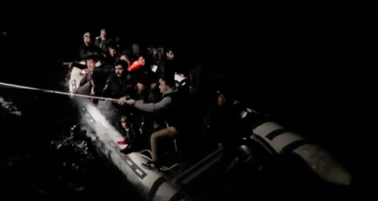 Muğla açıklarında sürüklenen 29 göçmen kurtarıldı