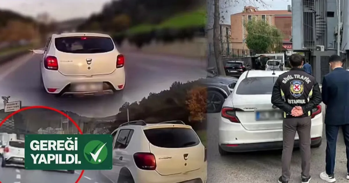 Ümraniye’de makas atan sürücü yakalandı… Bakan Yerlikaya: Caydırıcı cezalar geliyor