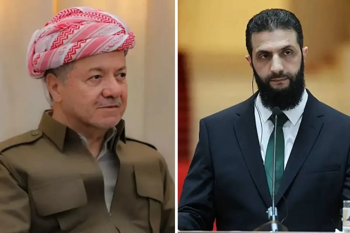 Şara, Barzani’yi aradı: Kürtlerin tüm hakları garanti altındadır