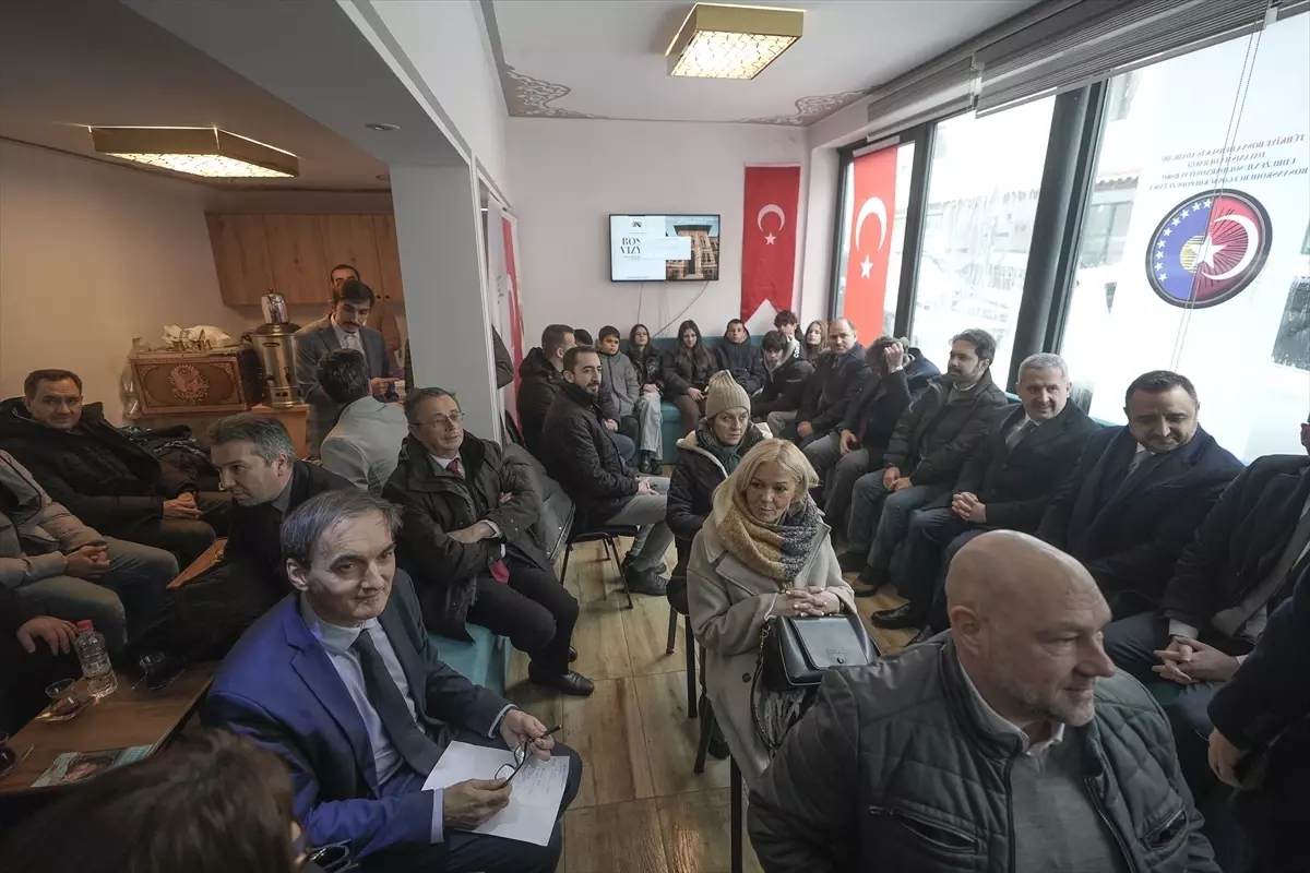 Ticaret Bakan Yardımcısı Gürcan, Türkiye-Bosna Hersek İş Adamları Dayanışma Derneğinin açılışına katıldı