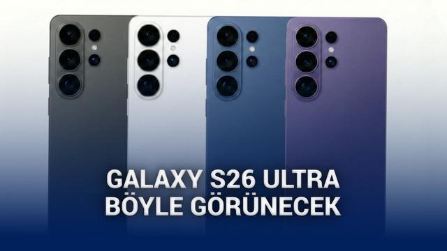 Tüm renkler ortaya çıktı: Samsung Galaxy S26 Ultra böyle görünecek