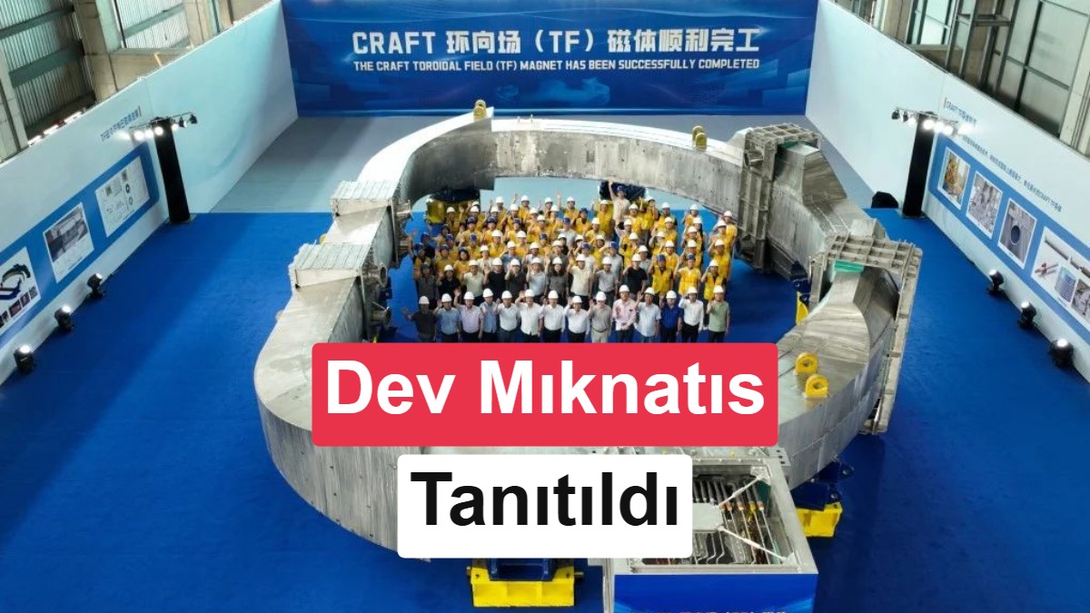 Çin füzyon reaktörleri için bugüne kadarki en büyük mıknatısı inşa etti