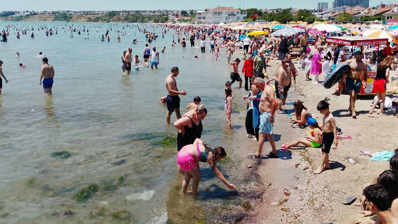 Güneşi gören dışarı koştu: Sahillerde adım atacak yer kalmadı Gunesi goren disari kostu sahillerde adim atacak yer kalmadi 1B7qKarb